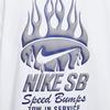 Nike SB Logo Loose Fit Skateboard T-Shirt Men Tops White HJ0821100