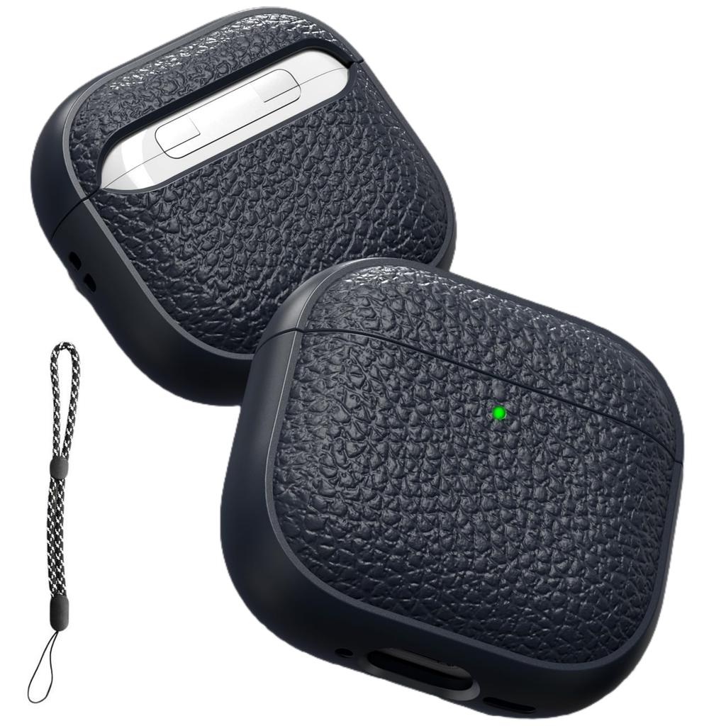 for AirPods Pro 3 Case for Airpods Pro 2 Case 2025 New Protective Cover with Texture Slim Shell with Lanyard Loop for AirPods 4