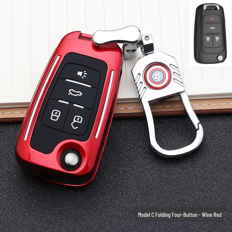 Buick Encore S Fashion Key Case with Buckle and Remote Shell Design