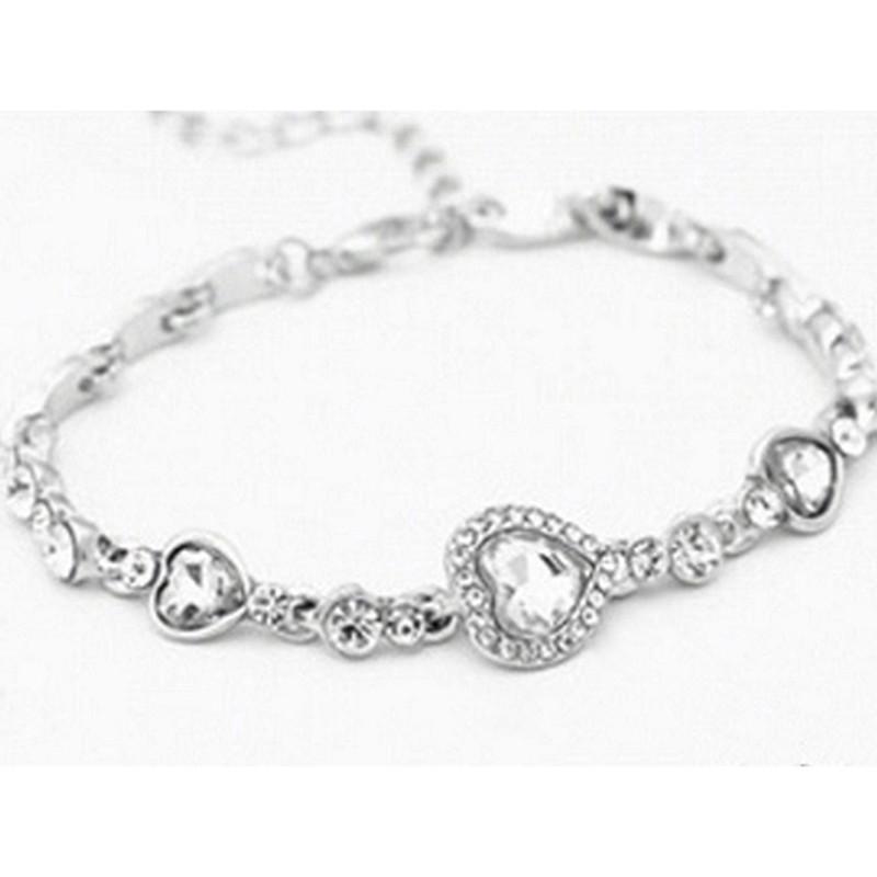 

Shaped Zinc Heart Alloy Bracelet Jewelry Women Ornaments Fashion Gift Simple