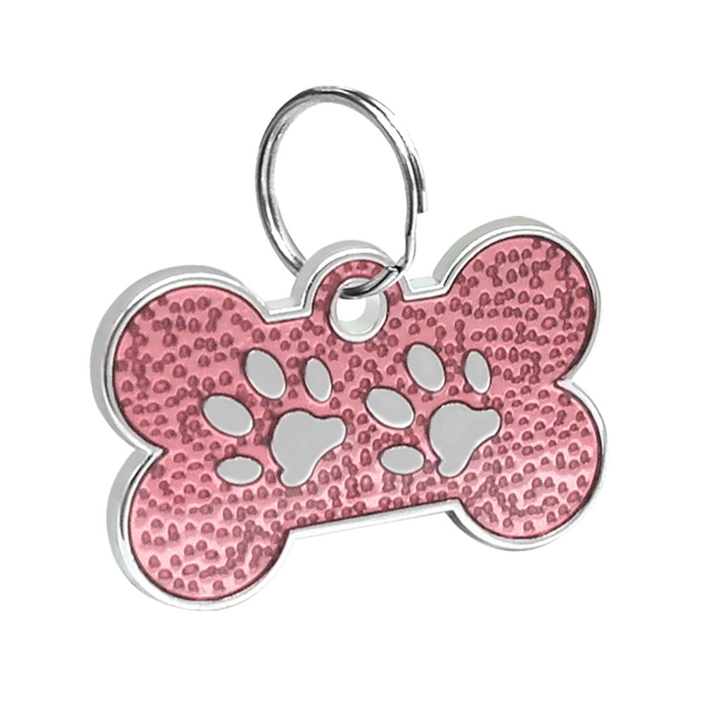 Anti-lost Dog ID Tag Personalized Dogs Cat Tags Bone Shape Customized Pet Nameplate for Collar Necklace Free Gift Chihuahua