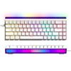 Gaming Wired Mechanical Compact 64 Cream RGB PBT for Use Keyboard, Keyboard, 60% Keyboard, Keys, Tenkeyless, Hot-Swap, Switches, Backlight, Keycaps,