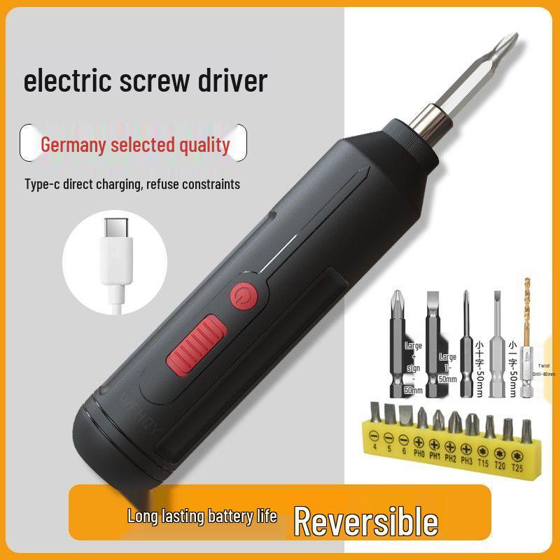 Rechargeable Multifunctional Mini Electric Screwdriver and Hand Drill Tool