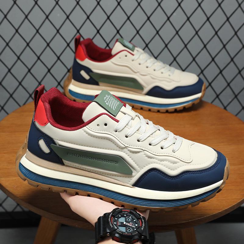 2024 Winter Breathable Men's Fashion High-End Sports Casual Shoes - Comfortable All-Match Daddy Sneakers