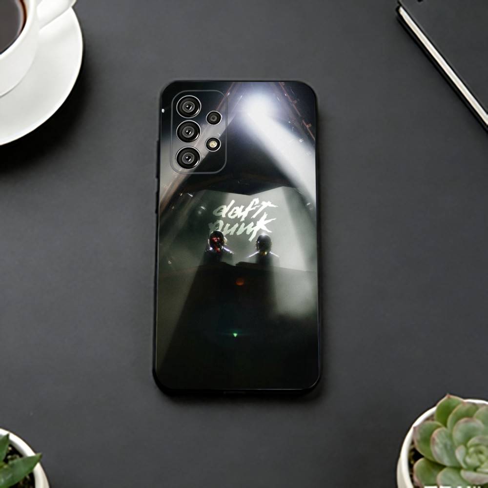 Daft Punk Electronic Phone Case For Samsung S25,S24,S21,S22,S23,S30,Ultra,S20,Plus,Fe,Lite,Note,10,Black Cover