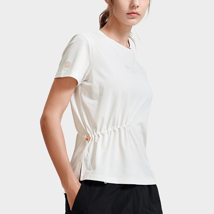 New FILA T Shirts Women's Summer Cloud Gray A11W317104F-GY
