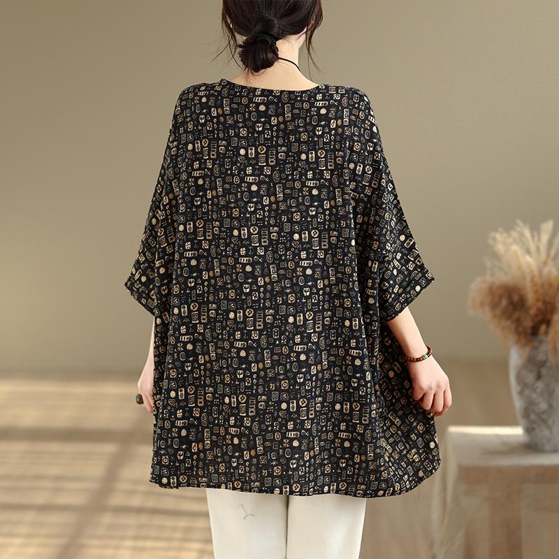 DIMANAF Plus Size New T-Shirt Women Loose Casual O-Neck Lady Tops Tees Shirts Print Oversize Summer 2026