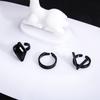 Neues 7-teiliges/Set Anime Genshin Impact Hu Tao Cosplay Ringe Verstellbarer Metall Neun Säulen der geheimen Reue Ring Requisiten Schmuck