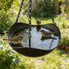 Bird-Friendly Hanging Bath and Feeder: Bowl Design for Splash & Play