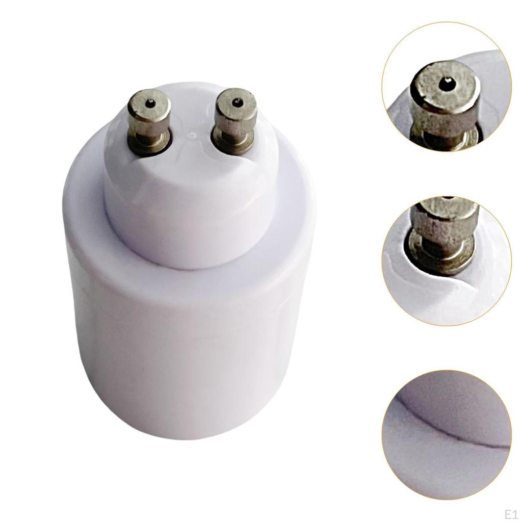 Gu10 zu E27 Lichtadapter, Lampenfassung, Konvertieren Praktische Leuchtenzubehör Einfache Installation