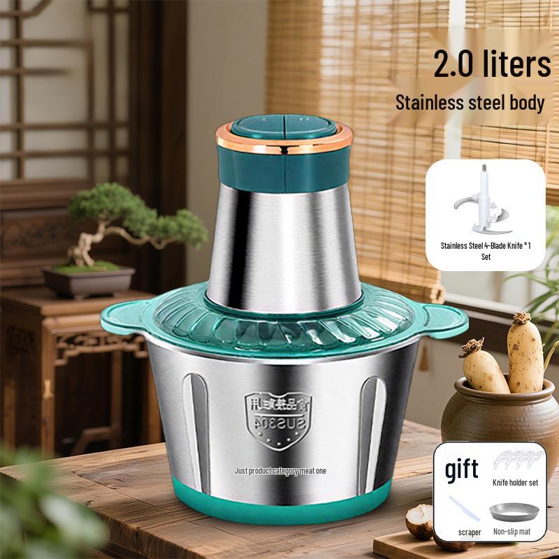 Seven-Speed Stainless Steel Multifunctional Meat and Vegetable Chopper