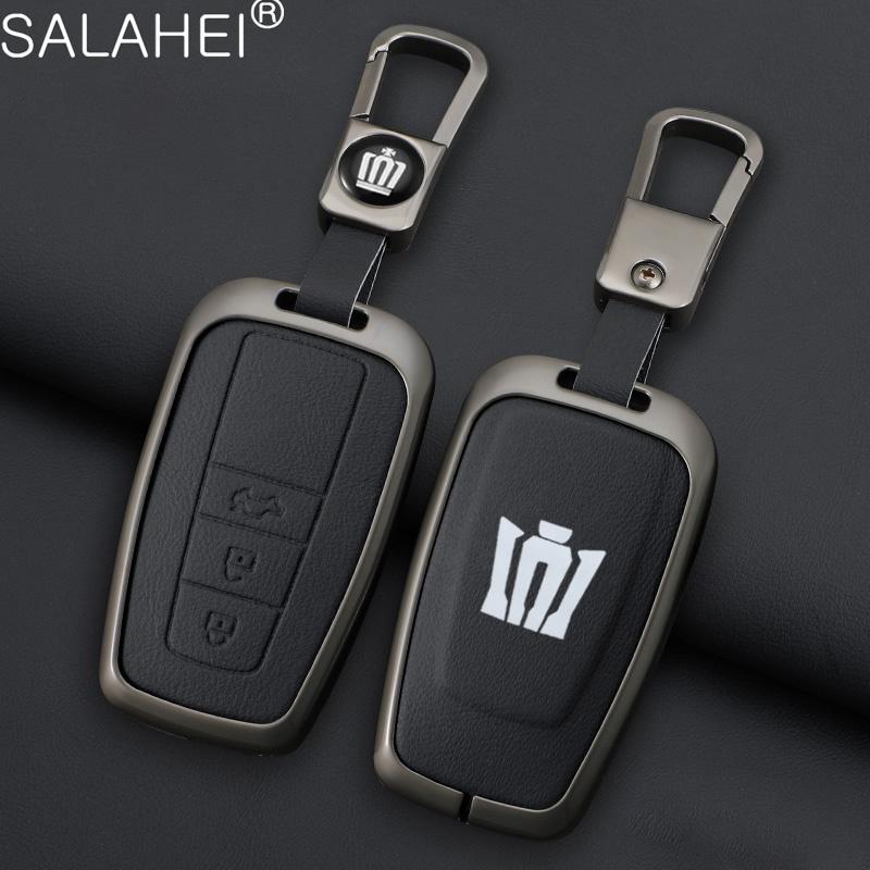Zinc Alloy Car Key Case Cover Shell Holder For Toyota Corolla Prius RAV4 Crown Hilux Fortuner Camry Land Cruiser Prado CHR Altis