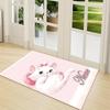 Custom Name Cheshire Cat Hearts Theme Carpet Rug Customizable Soft Washable Anti-Slip Home Living Room Sofa Mats Personalized Rug. 0909416