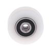 1Pcs 5*26.5*10Mm U-Shaped Bearing Roller Mute Elasticity Roller Pulley Double Bearing Plastic Sheave