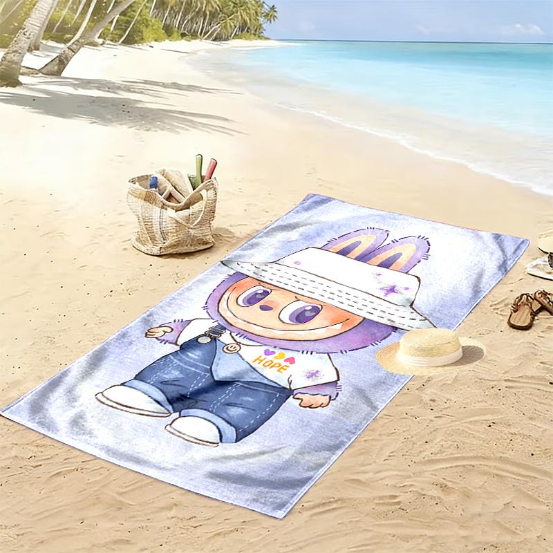 LABUBU Beach Towel, A Must-have for Any Perfect Trip, Perfect Birthday, Holiday Gift For Family and Friends