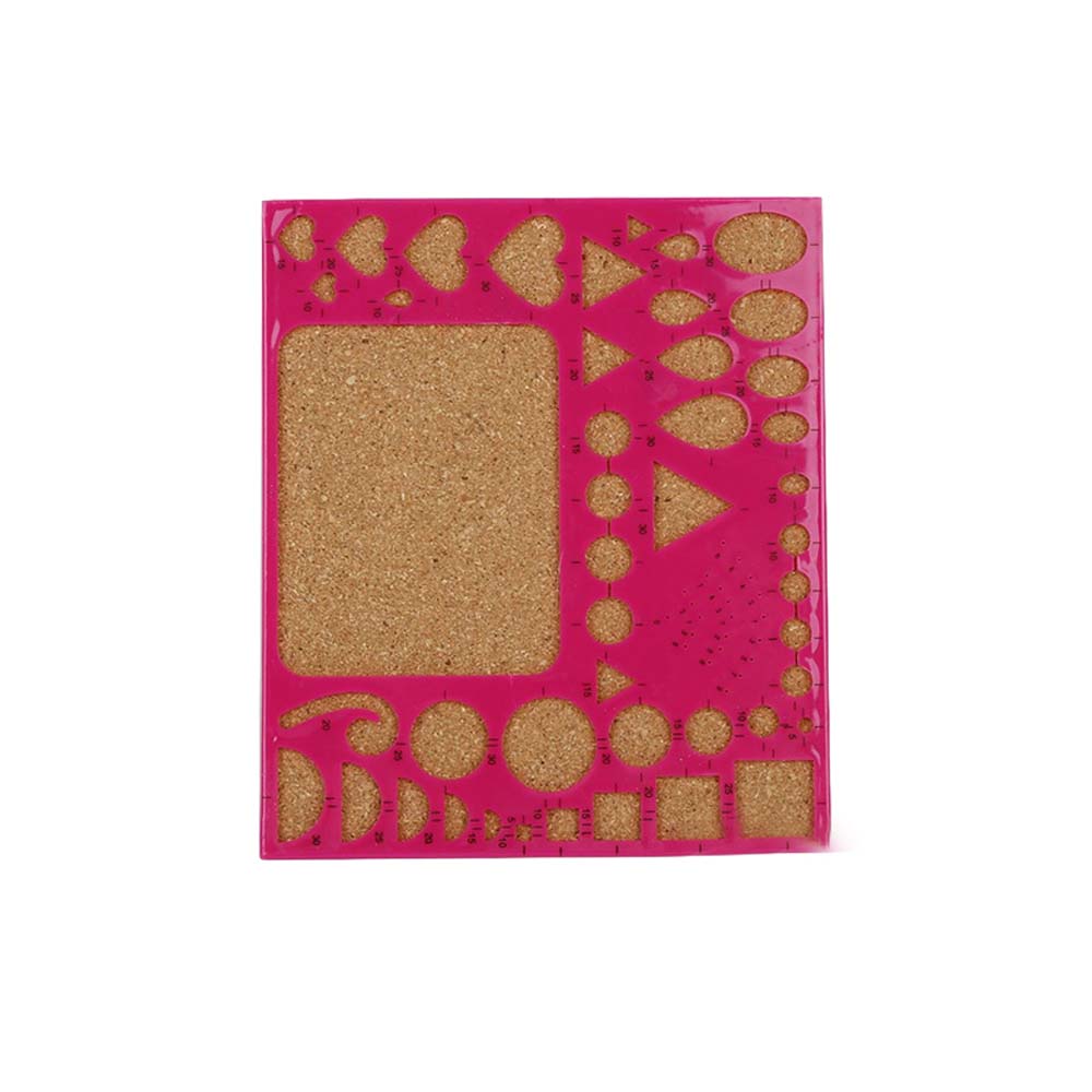 

Paper Refining Template 1Pcs Paper Refining Tool Set Paper Refining Ruler Round Ruler Template Sewing Accessories Seam Tools