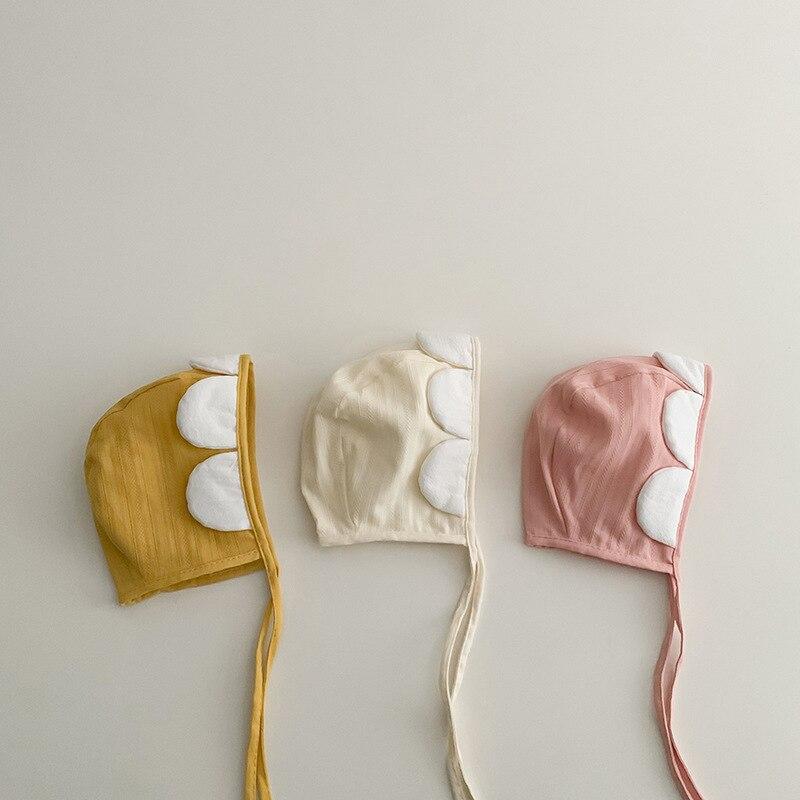 Novorozenecká čepice Ins roztomilá sluneční květinová čepice pro batole Chlapeček Holčička Jaro Léto Větruodolná čepice pro kojence 3-16 měsíců