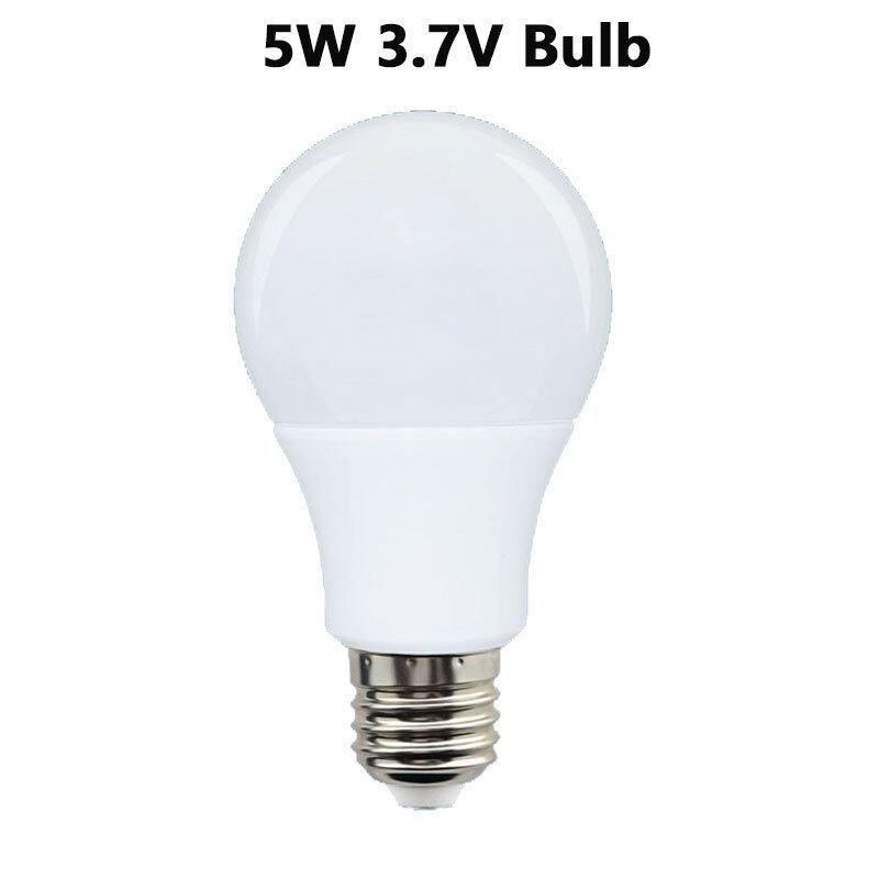 E27 DC 3.7V Niederspannungs-Glühbirne 5W LED Energiesparlampe Kugelförmige LED-Lampe mit hoher Helligkeit Licht Heimbeleuchtung Dekoratives Licht