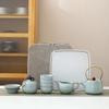 Portable Travel Tea Set with 1 Pot and 4 Cups
