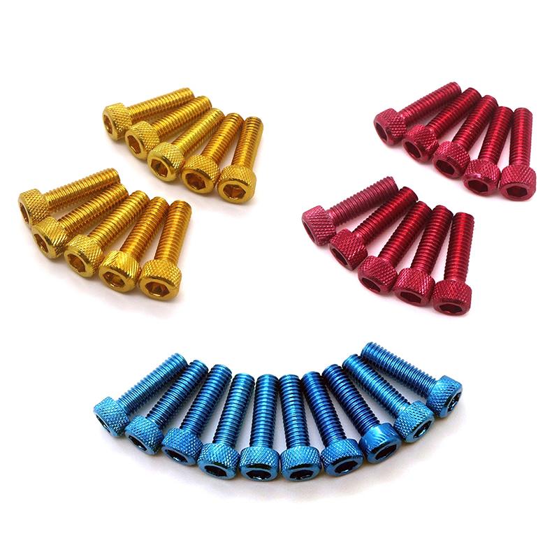 10ks Barevná Univerzální 6mm Závodní Motokrosová Sada Dílů Motocyklový Šroub Kapotáž Dirt Pit Bike Moto Upevňovací Matice Šrouby Příslušenství
