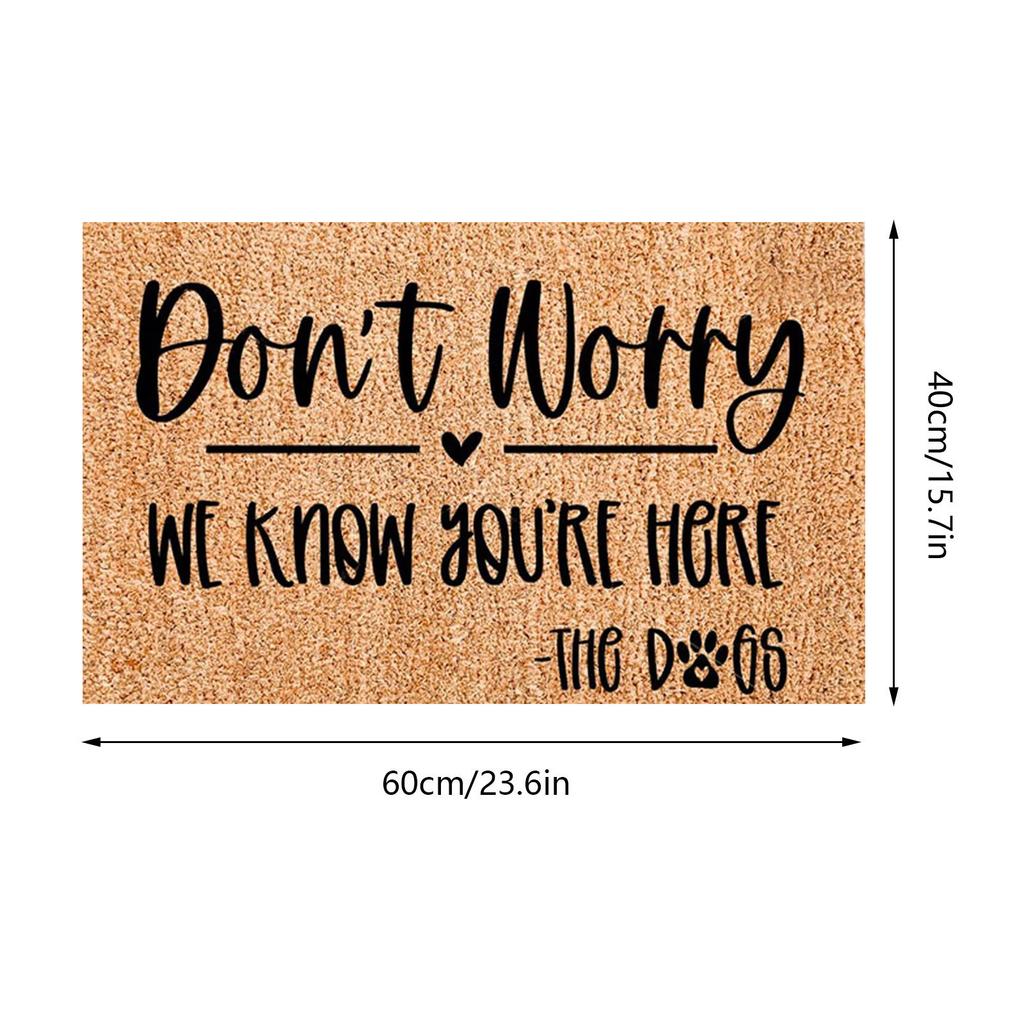 Funny Art Door Mat,Super Soft Carpet,Indoor/Outdoor Non- Rug Decor