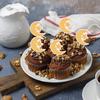 Toppere Scânteietoare Lună Stea pentru Cupcakes Eid Mubarak Toppere pentru Tort Lună Semilună Strălucitoare
