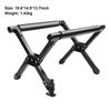 Folding Outdoor Camping Refrigeration Rack Foldable Alloy Ice Bucket Rack Hiking BBQ Picnic Stand Luggage Rack Anti Slip Rack