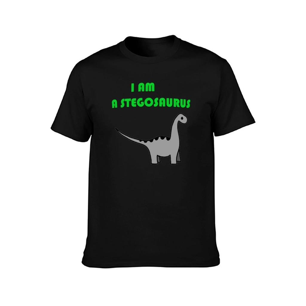 STEGOSAURUS T-Shirt Arbeitsstil Freizeit-T-Shirt