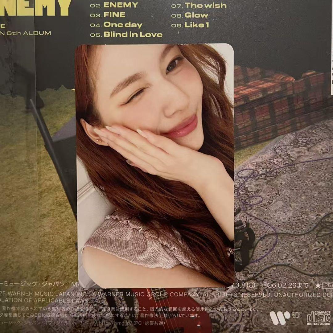 

[USED] TWICE Enemy Sana Trading Card Regular Edition