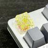 Colorful Flower Resin Keycap for Mechanical Keyboard with Backlights Computer Keyboard Keycaps Replaces