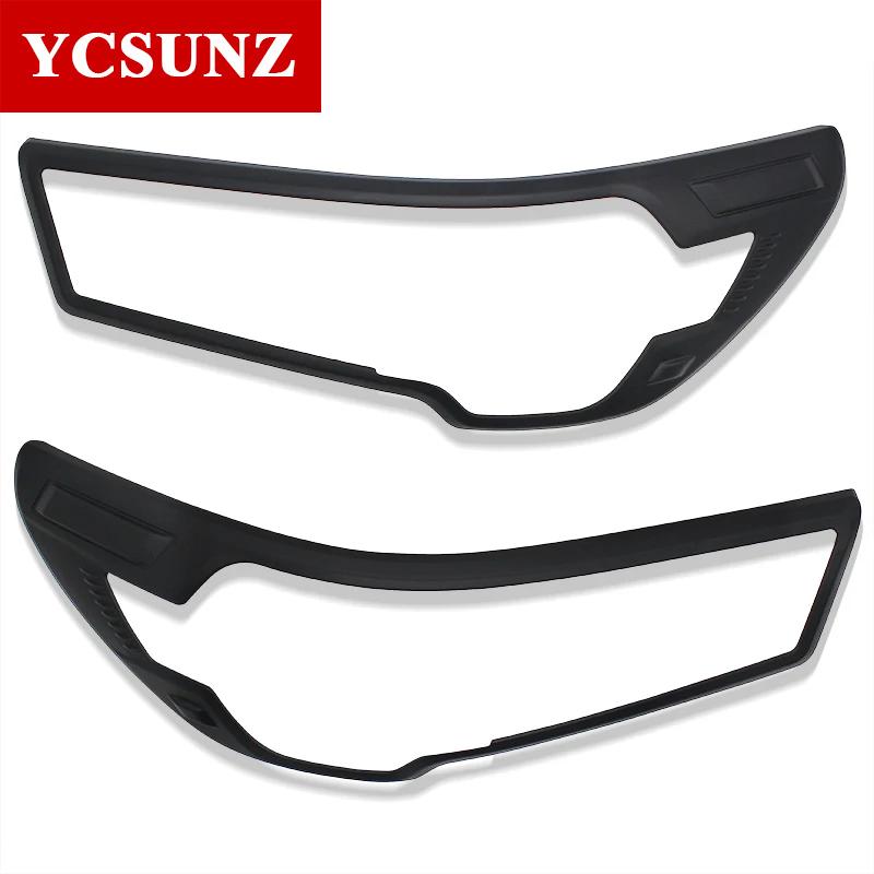 ABS Headlight Cover Car Accessories For Toyota Hilux 2021 2022 2023 4x4 Head Light Exterior Parts Double Cabin YCSUNZ
