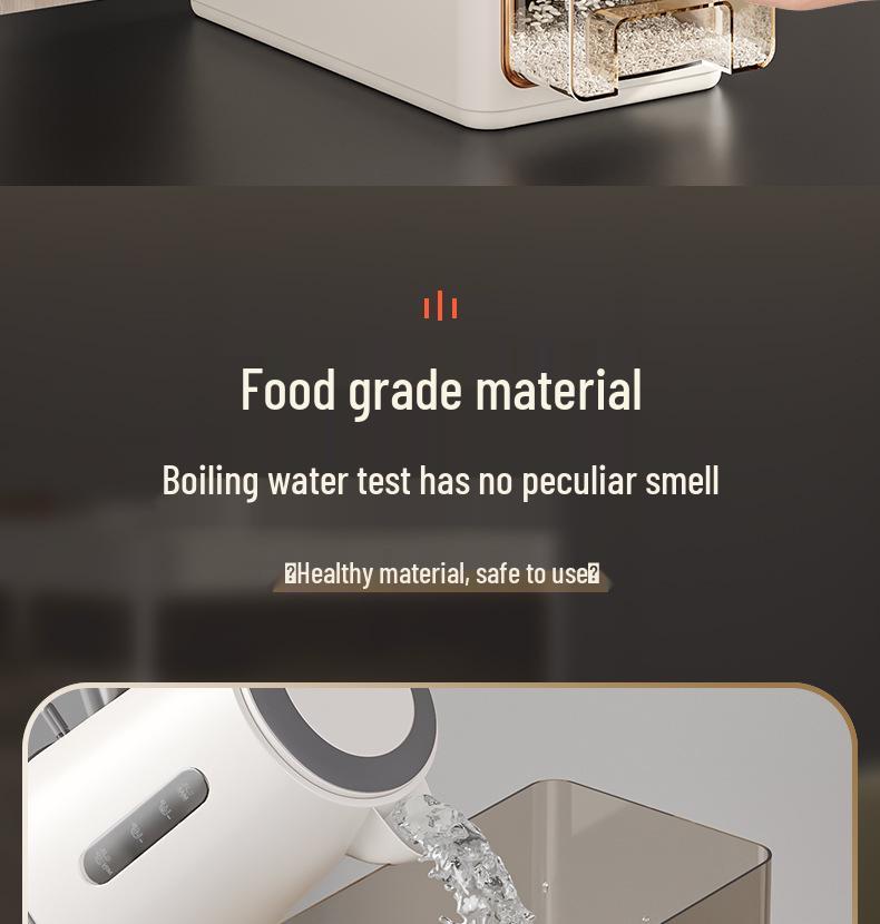 Household Food-Grade Sealed Rice & Flour Storage Container – Insect & Moisture Proof