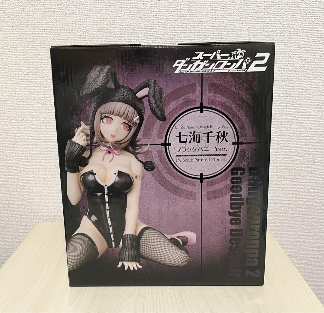 

[USED] Chiaki Nanami Black Bunny ver. Figure from Danganronpa
