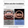 2024 Changan UNI-Z Hand-Stitched Steering Wheel Cover - Customized Interior Decoration.