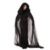 Kle opp Nett Spøkelseskappe Gjennomsiktig Hettekappe Mote Kvinner Halloween Kostyme Barn