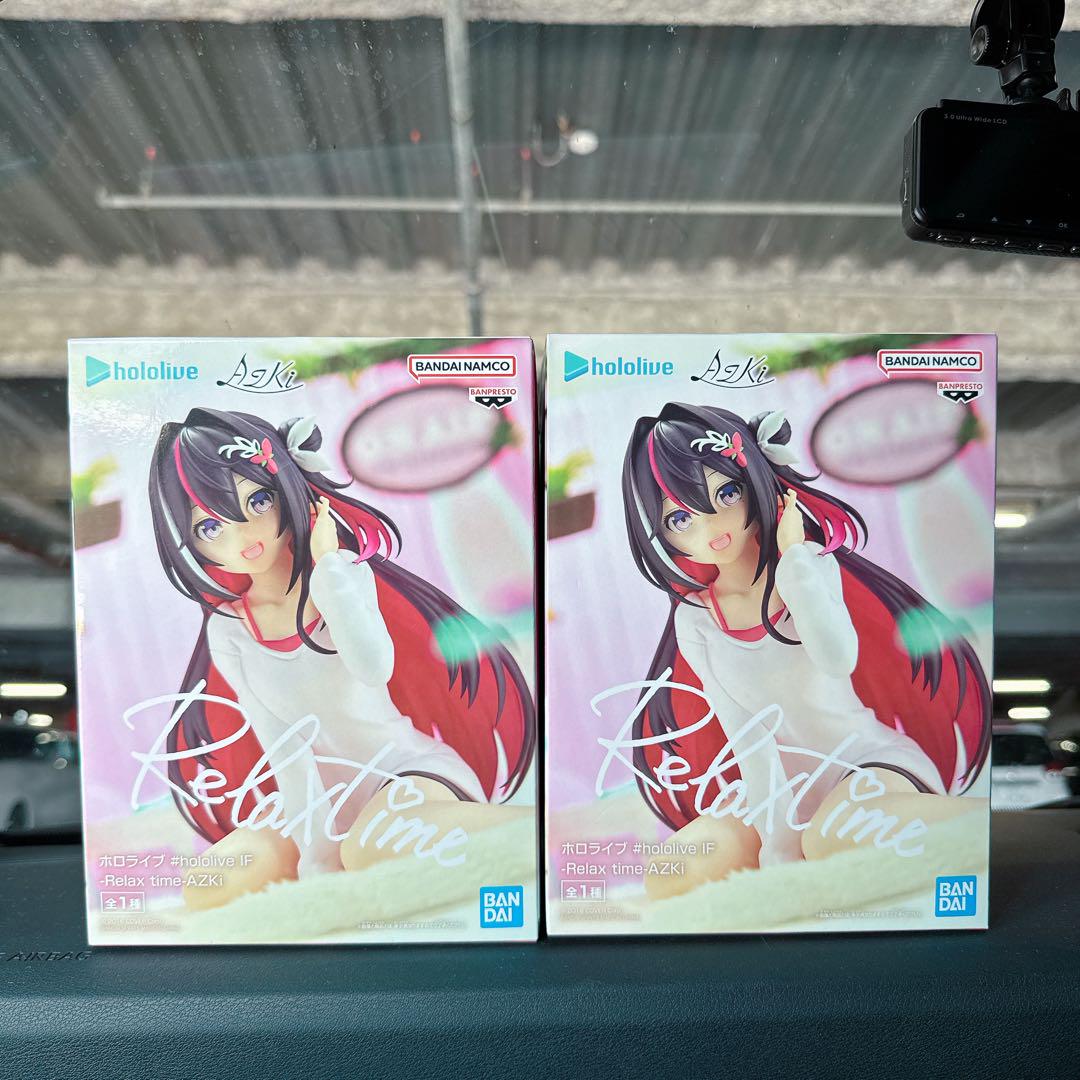 

[USED] Hololive Relax time AZKi Azuki figures (2 figures)