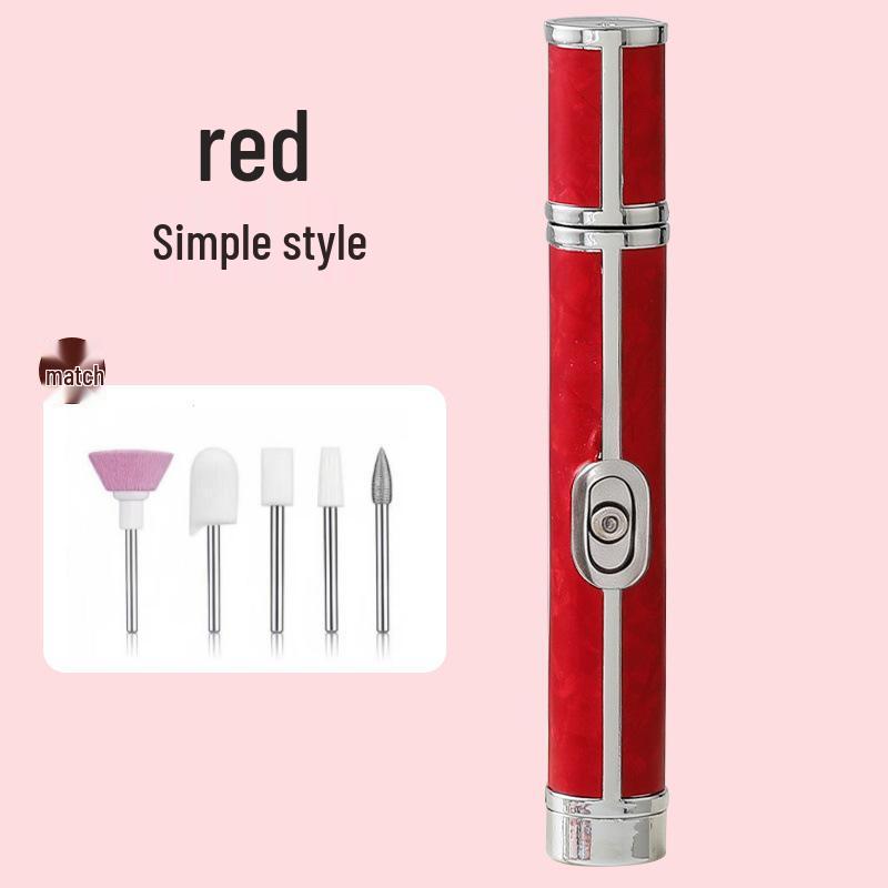 Tragbare elektrische Nagel Schleif- und Poliermaschine für Maniküre und Entfernung abgestorbener Haut