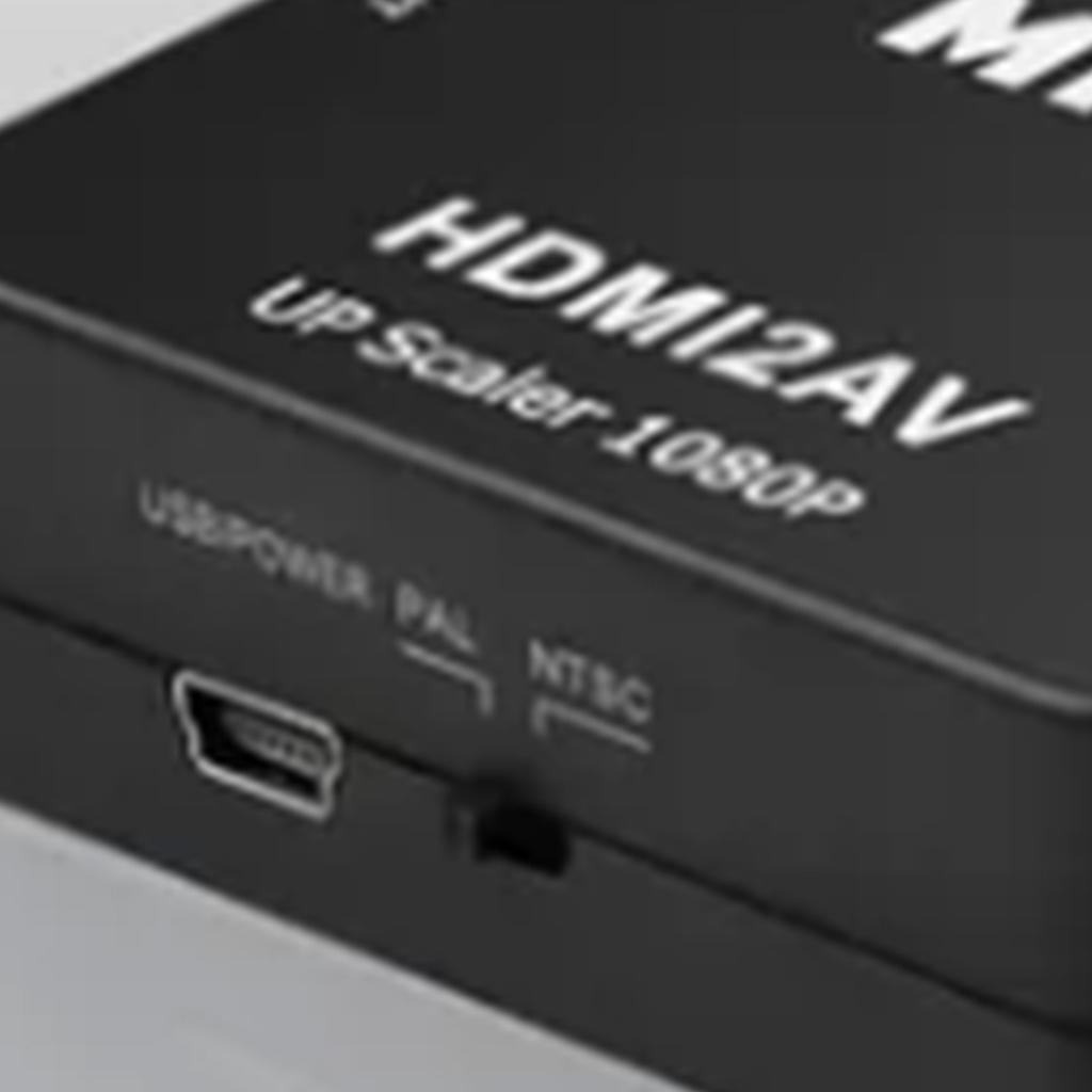 Mini AV To HD Multimedia Interface Converter Micro HD To AV Adapter HD Video Converter Box Plug and