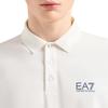 EMPORIO ARMANI EA7 Polo Shirt Men's Starlight White 7M000182-AF10373-U0005