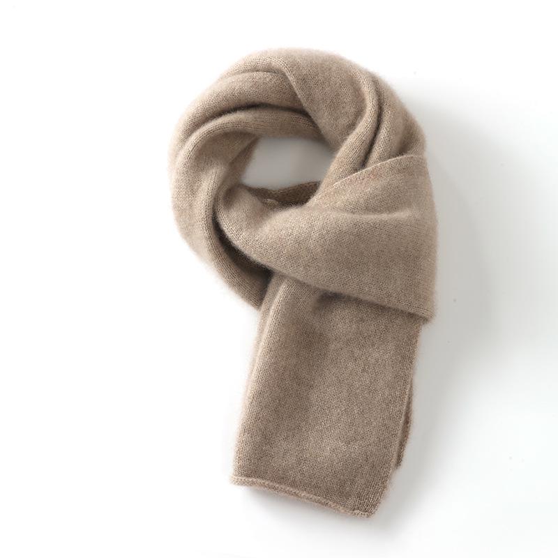 Premium 100% Cashmere Thick Knit Scarf for Parent-Child/Couples