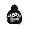 European and American street trendy brand men and women with the same 3D digital printing retro casual high street hoodie