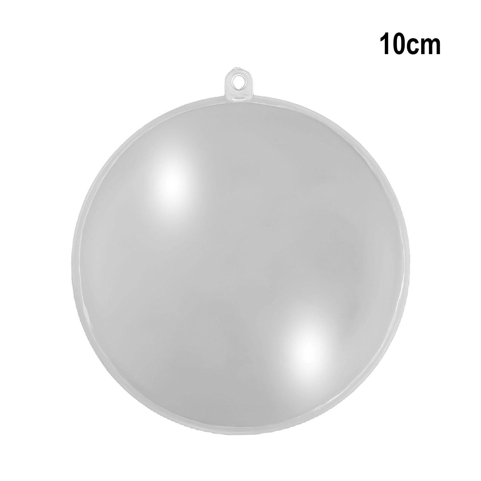 

Plastic Christmas Ball Shopping Transparent 12cm 14cm 10cm