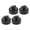 4pcs Jack Lift Pad Lifting Pucks Rubber Black Auto Accessory Fit for Corvette C5 C6