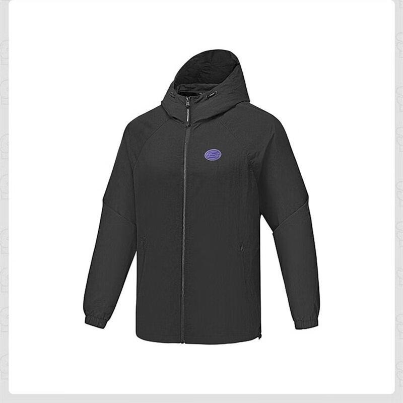 

SKECHERS Men s Woven Hooded Jacket L225M082 L
