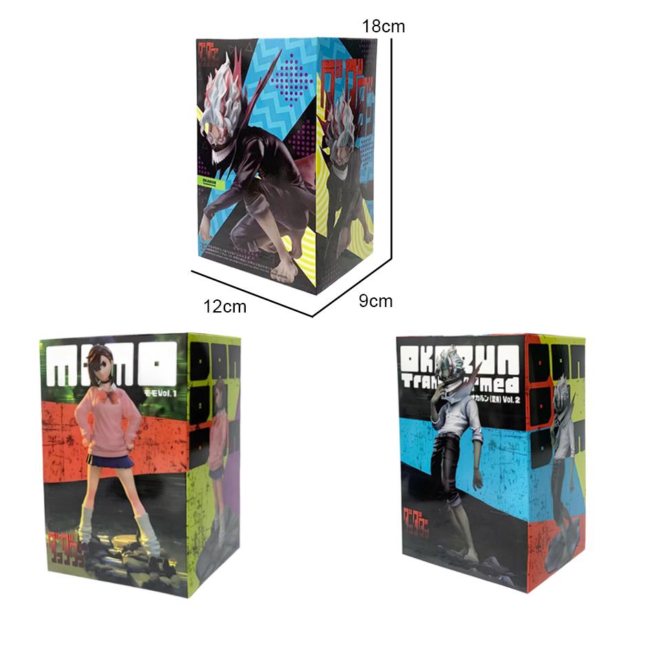 18cm Dandadan Takakura Ken Anime Figure Ken Takakura Action Figure Okarun/Momo Ayase Figurine Collectible Model Doll Toys Gifts
