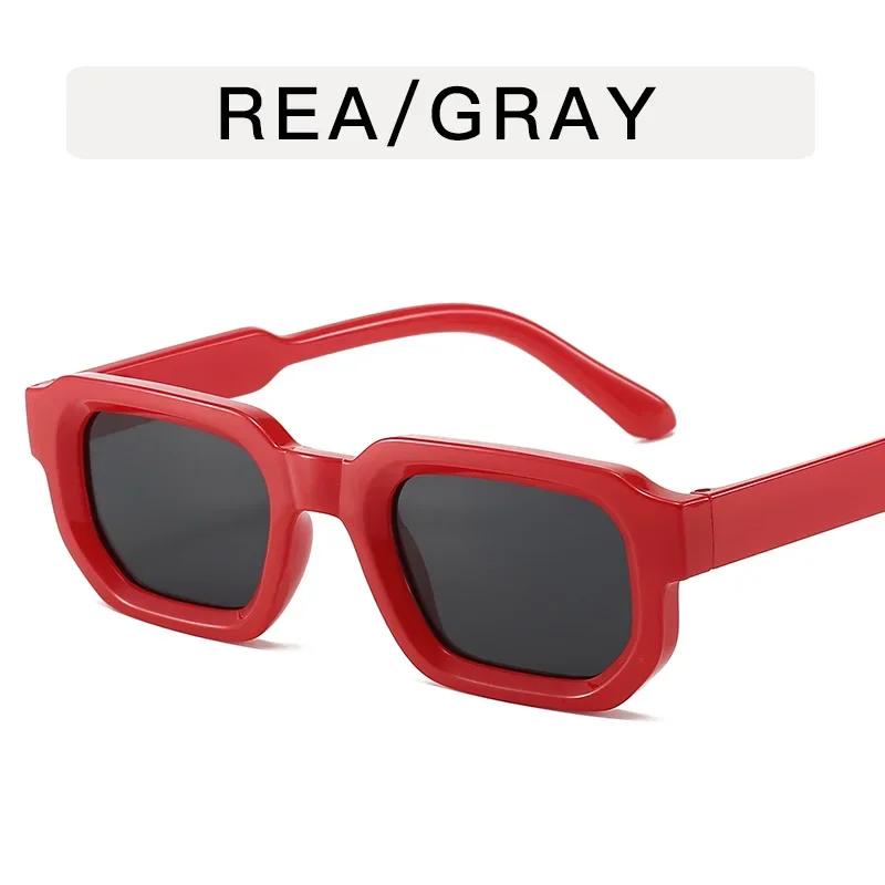 1Pc Fashionable Retro Square Sunglasses, Trendy Fashion Accessory Glasses, Suitable for Stylish Outfits, Travel, and Driving