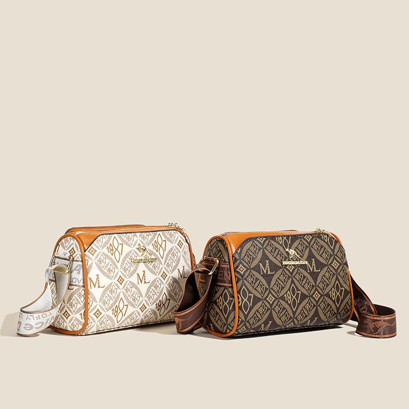 Women's Bag Fashion Versatile Oblique Trend Satchel Pillow Bag Retro Bag Women's Spring and Summer New Shoulder Bag