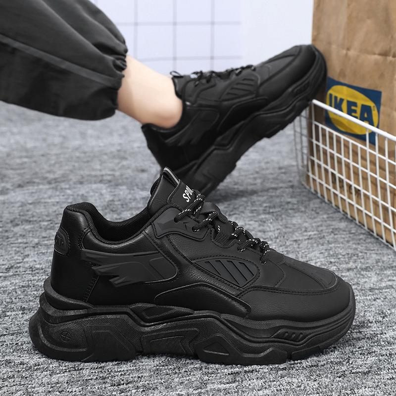 Moda 2024 Wiosna Męskie Nowe Oddychające Białe Buty Męskie Koreańskie Wszechstronne Buty Sportowe Casualowe Buty Taty