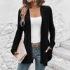 2025 Autumn Fashion Women's Knit Cardigan: Chic Long Sleeve Casual Jacket