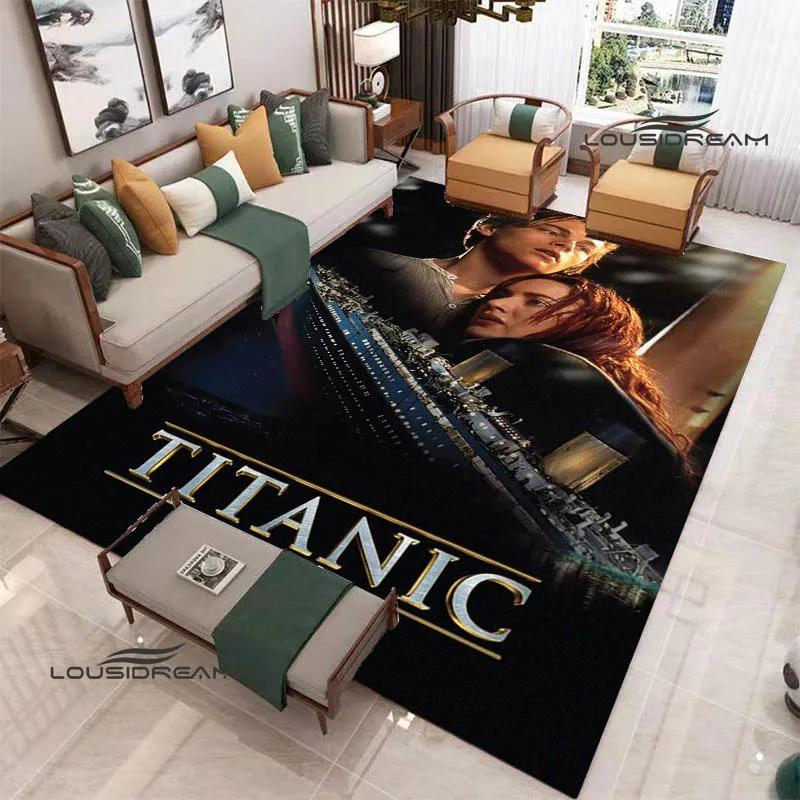 Titanic Leonardo DiCaprio carpet living room bedroom carpet balcony bathroom non-slip door mat bedroom decor birthday gift